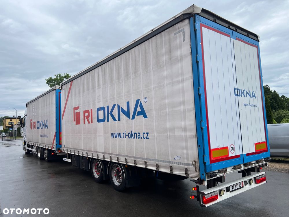 Mercedes-Benz ACTROS  MP4 euro6 6x2 jumbo zestaw  120m 38palet - 9