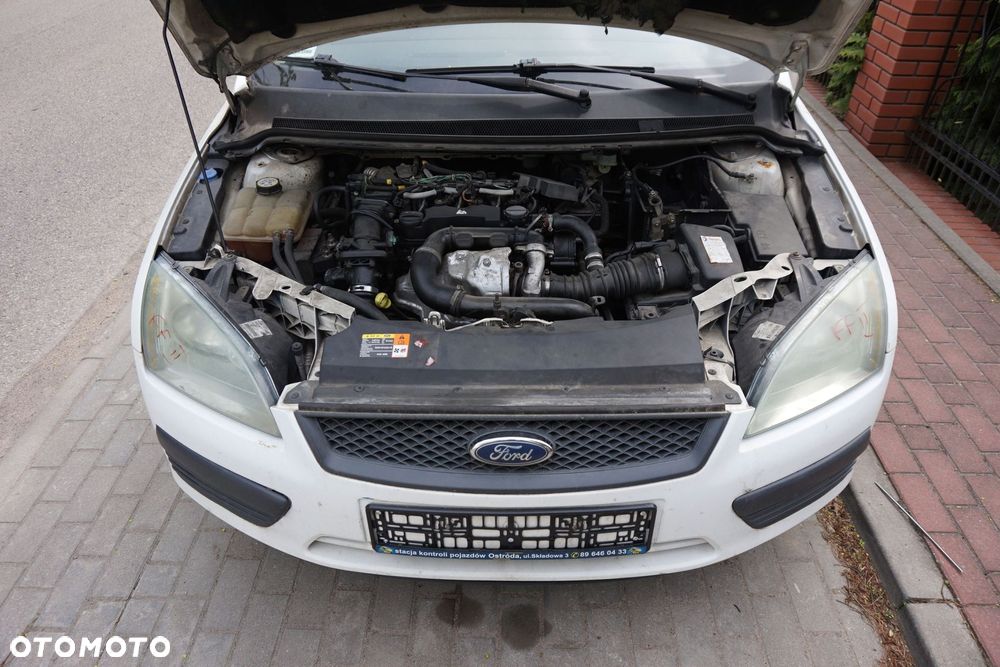 FORD FOCUS II MK2 5D HB 2005 N3 1.6 TDCI HHDA 90KM MTX75 BIAŁY na części - 9