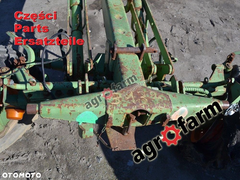 Fendt 255 GT części skrzynia biegów, zwolnica, oś - 3