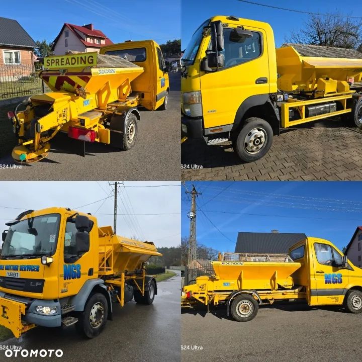 Mitsubishi Canter 6c18 4x4 Hydraulika Fuso piaskarka solarka - 2