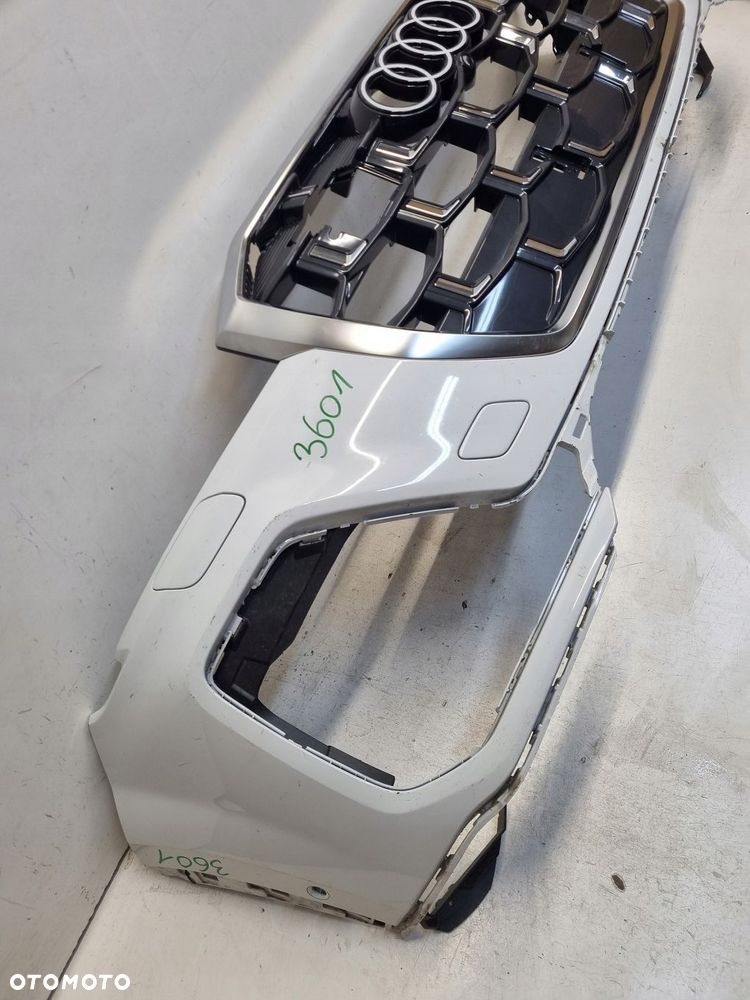 audi q7 ii 4m0 s-line lift 24- zderzak przód przedni grill - 3