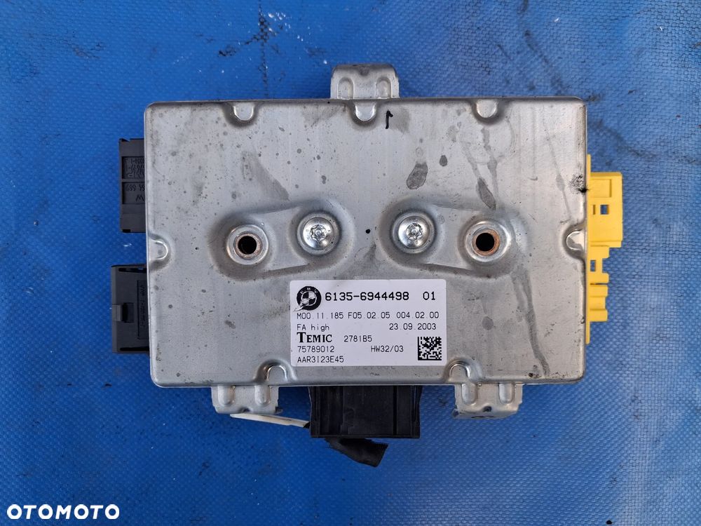 Moduł Sterownik AIRBAG Gateway BMW E64 E65 E60 E61 E66 sensor KOMPLET 65776943089 prawy lewy przód tył 6135 6944498 SGM 6577 6943089 - 6