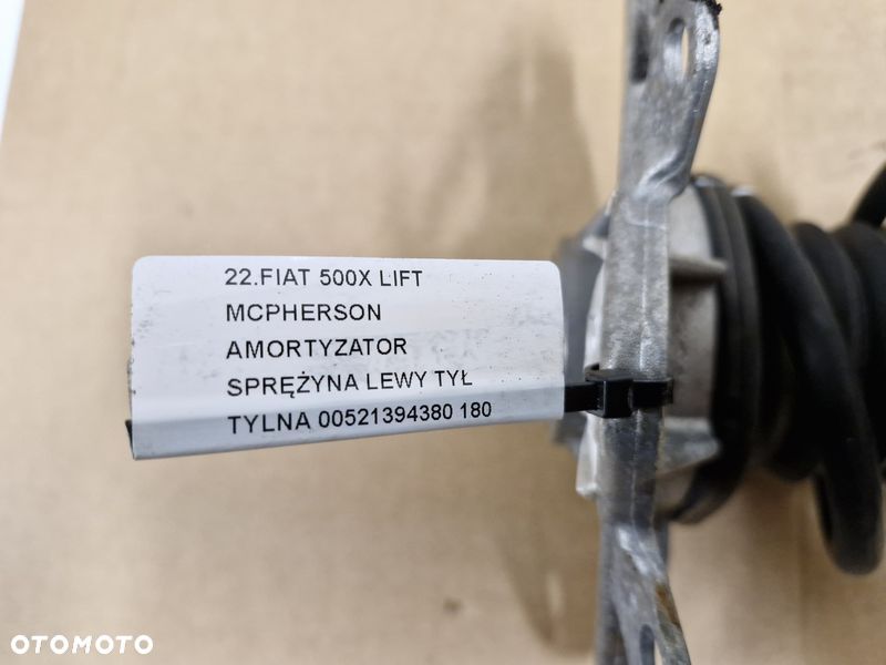 FIAT 500X LIFT MCPHERSON AMORTYZATOR SPRĘŻYNA LEWY TYŁ LEWA TYLNA 00521394380 - 4