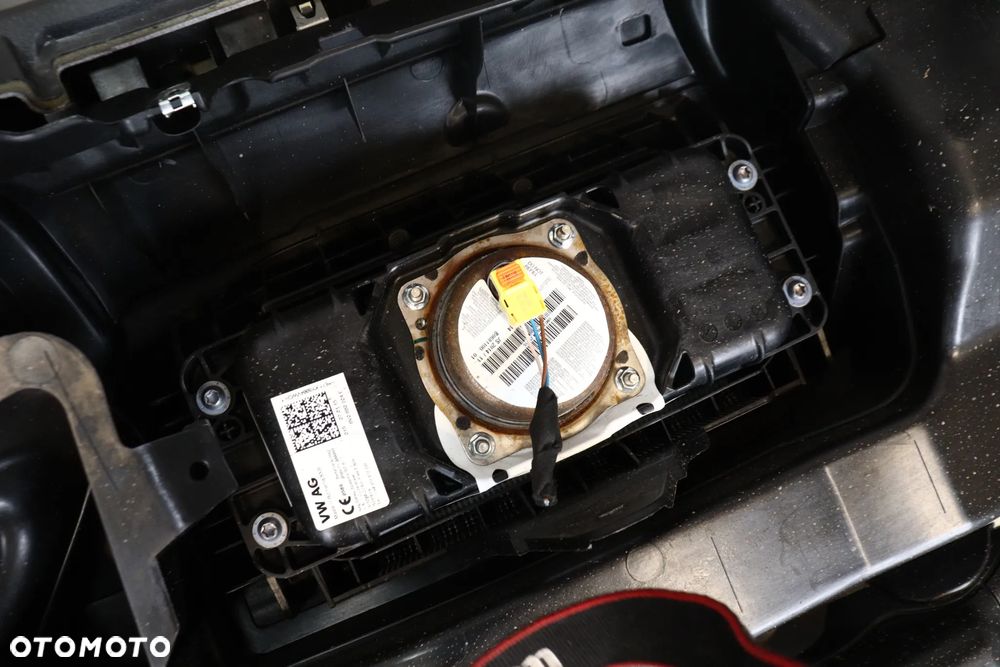 Deska Konsola AIRBAG PASY VW GOLF VII 5G0 (13-) ORYGINAŁ Demontaż - 17