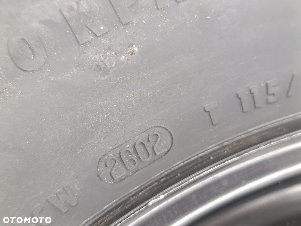 KOŁO DOJAZDOWE 16'' BMW 3 E46 FL 162901  3.00BX16H2  115/90R16 CONTINENTAL - 6