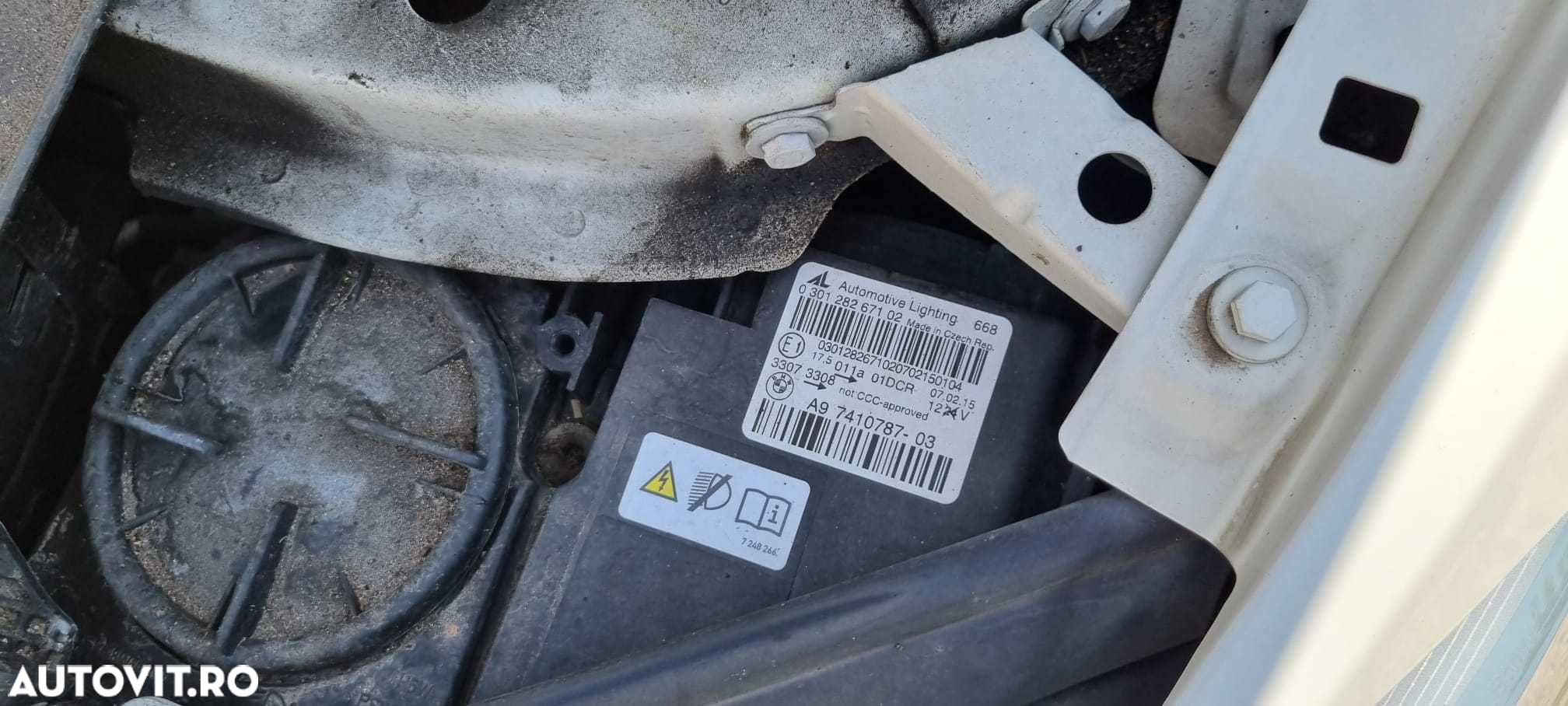 Far faruri stanga dreapta xeon bi-xenon BMW seria 4 F32 F36 - 3