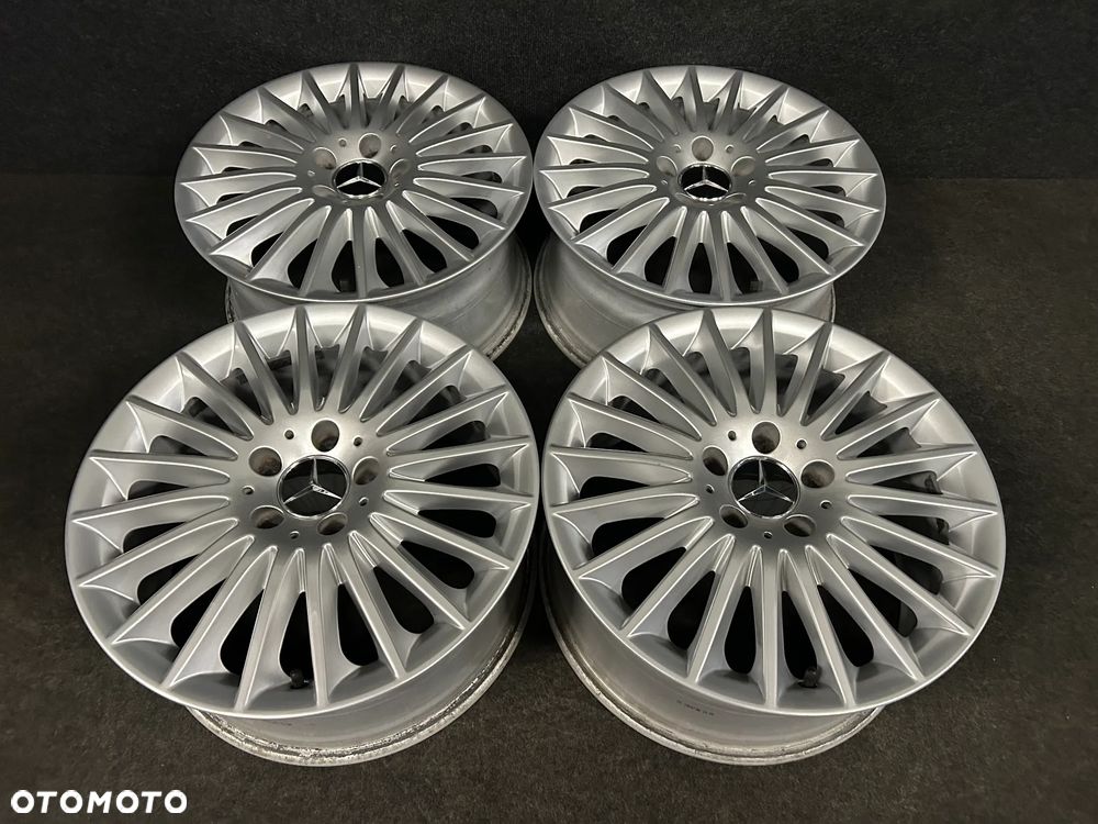 Alufelgi Mercedes E-Klasa W212, W213, C-Klasa W205, W206 17 cali 5x112 4szt. z czujnikami! - 4