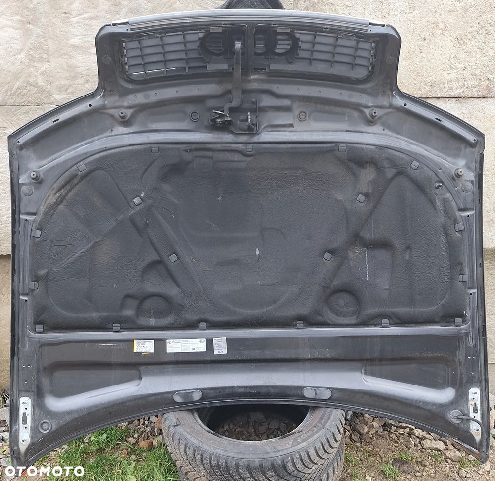 MASKA Z GRILLEM AUDI A4/B6 CZARNA - 4
