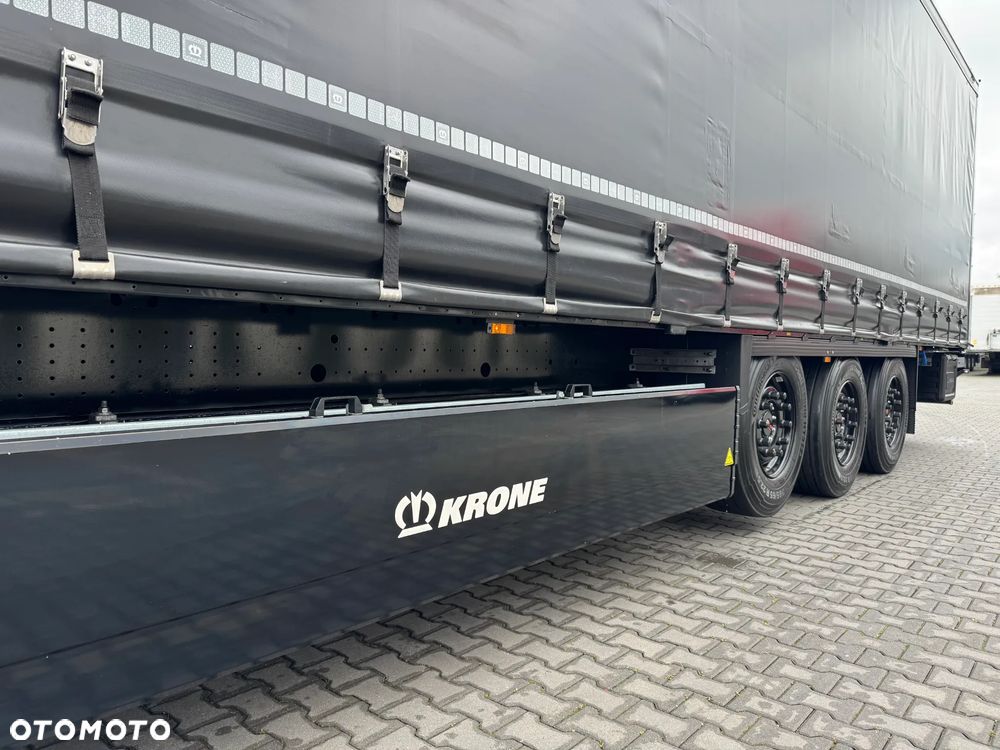 Krone NACZEA FIRANKA STANDARD, XL, SAF, OŚ PODNOSZNA, KOSZ PALETOWY, 2024 R. KRAJOWA, JAK NOWA - 18