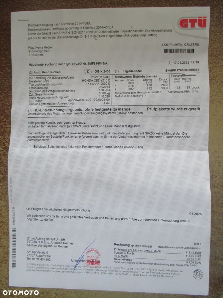Honda Civic 1.4 i-VTEC Comfort - 13