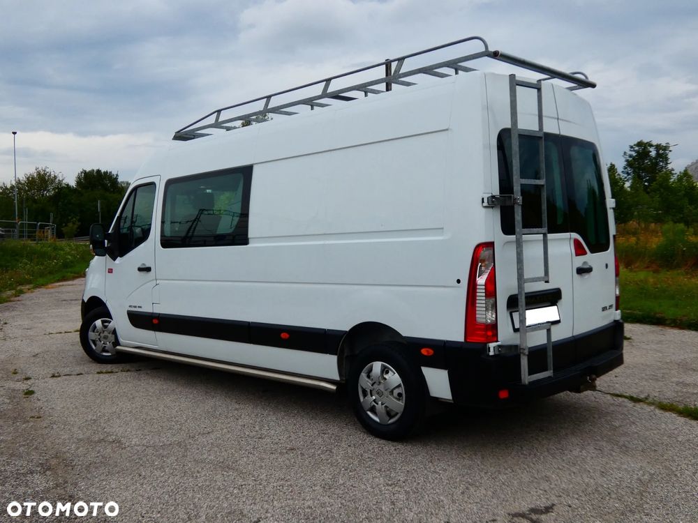 Renault MASTER 2.3DCI BRYGADÓWKA L3 H2 dubelkabina 7 osób - 11
