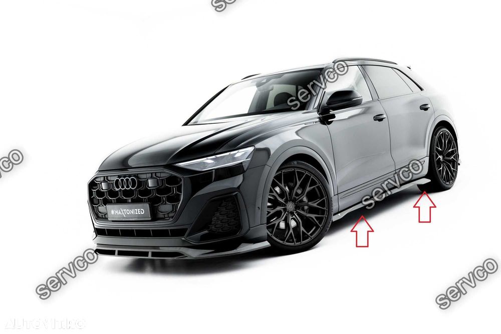 Pachet Set Body kit tuning Audi Q8 S-Line Mk1 2023- v8 - Maxton Carbon - 7
