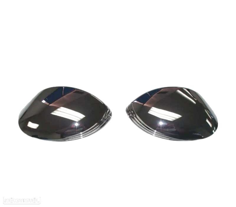 CAPAS DE ESPELHOS RETROVISORES CITROEN C3 02-10 CROMADO - 2