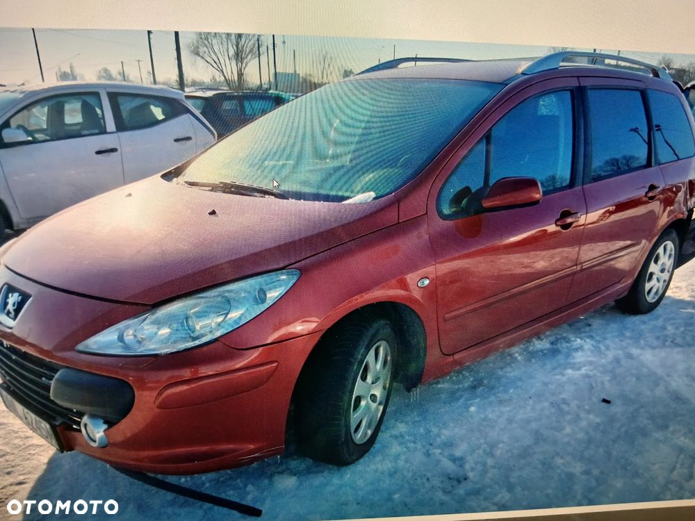 peugeot 307 sw lift EKQ maska zderzak lampa grill błotnik drzwi zbiornik paliwa szyba lusterko - 6