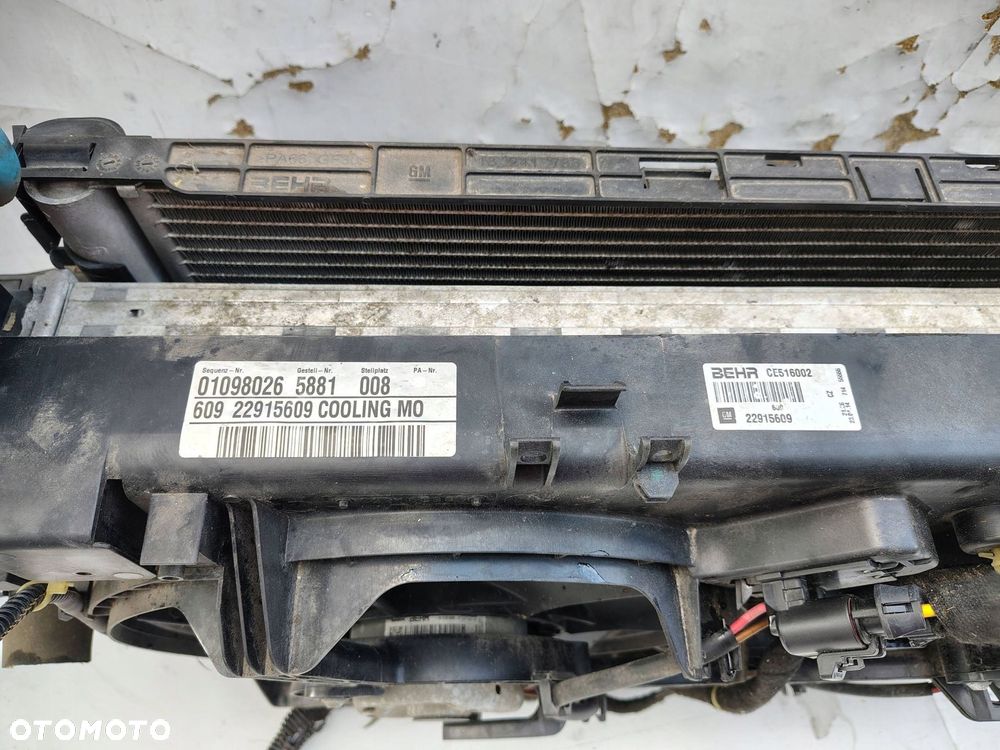 CHŁODNICA WENTYLATOR 22915609 OPEL INSIGNIA A FL LIFT 2.0 CDTI - 3