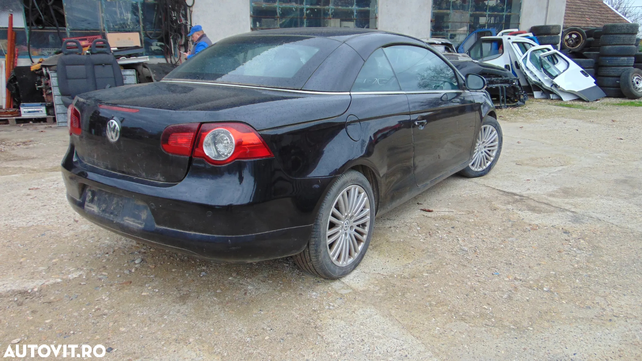 Bara spate VW Eos 2006-2011 spoiler bara spate completa senzori parcare dezmembrez eos 2.0fsi bwa - 3