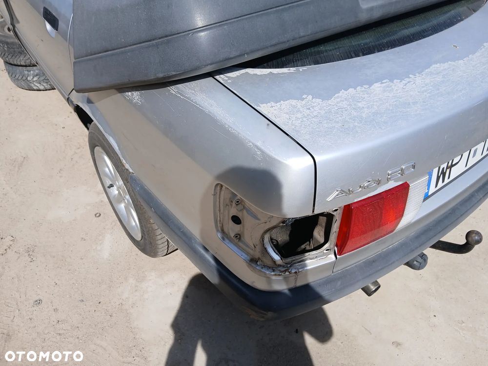 AUDI 80 B4 LY7T  maska pokrywa silnika klapa bagażnika zderzak lampa reflektor pas przedni stop - 3