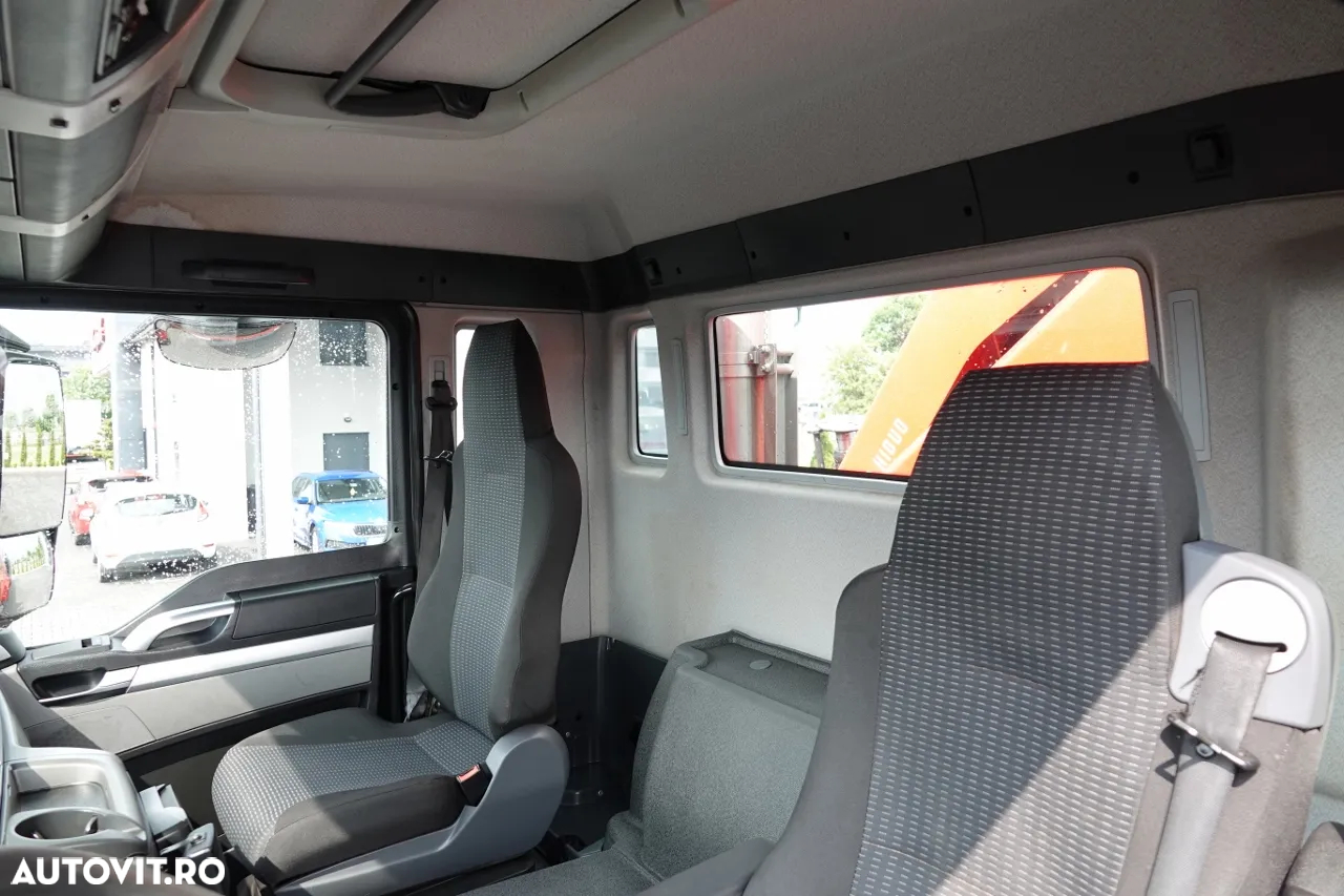 MAN TGS 35.360 / 8x2-4 / REMORCARE + HDS HIAB 166 E-2 / AXIE LIFTATOR / 4 AXI / GAMA HIDRAULICA / TROLIU / ASISTENTA RUTIERA / EURO 5 EEV - 30