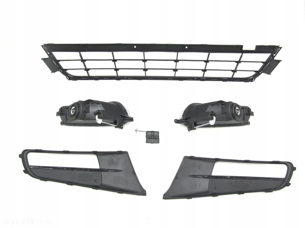 Kratka Kratki Halogeny w zderzak przedni VW Sharan 7N 10-19 - 2