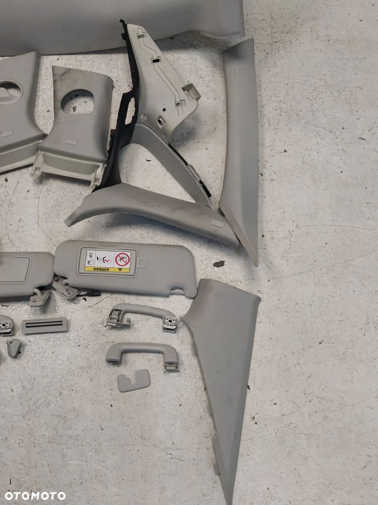 JAGUAR XF X260 SEDAN PODSUFITKA PANEL SŁUPKI SŁUPEK SŁONECZNIKI RĄCZKI ZAŚLEPKI KOMPLET ORYGINAŁ - 12