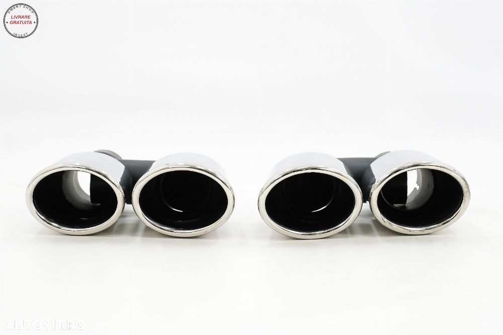 Difuzor Bara Spate Audi A5 F5 Facelift S-Line (2020-) Negru Lucios- livrare gratuita - 16