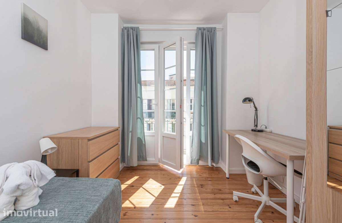 Quarto - localizado em Alcântara Lisbon - Grande imagem: 4/17