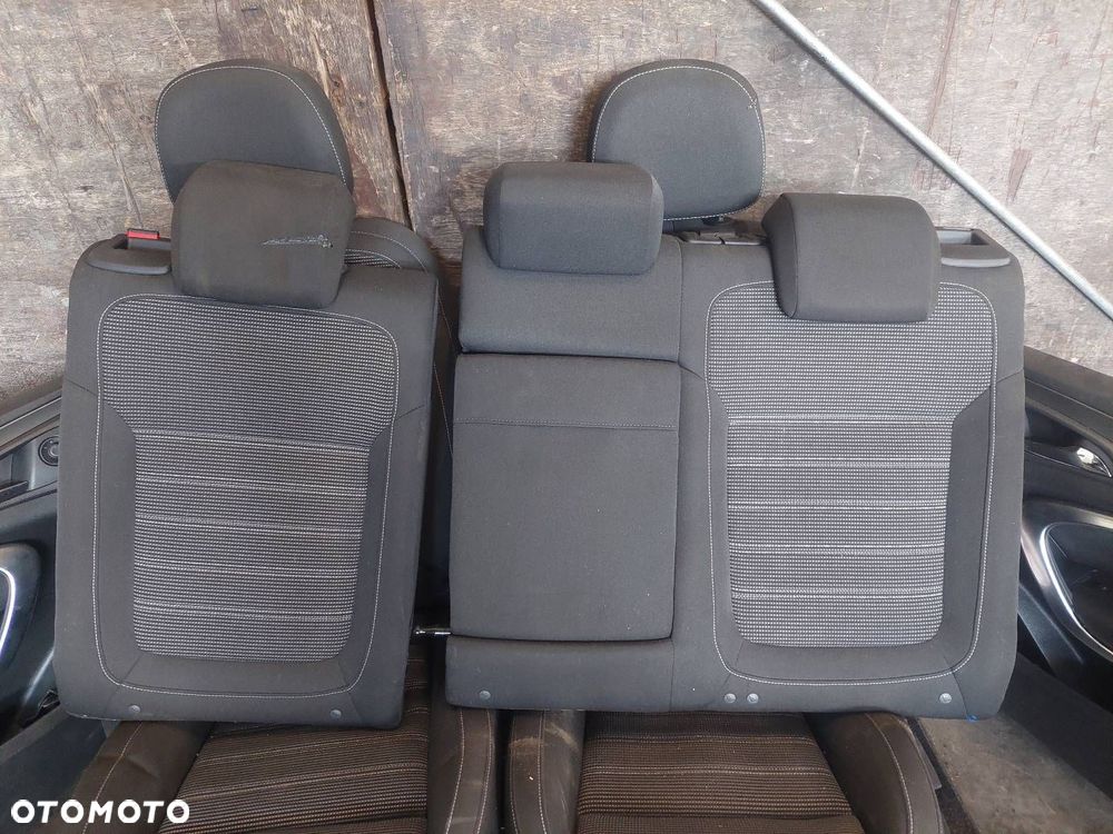 KOMPLET FOTELI LEWY PRAWY PRZÓD + KANAPA TYŁ + BOCZKI OPEL INSIGNIA A LIFT - 5