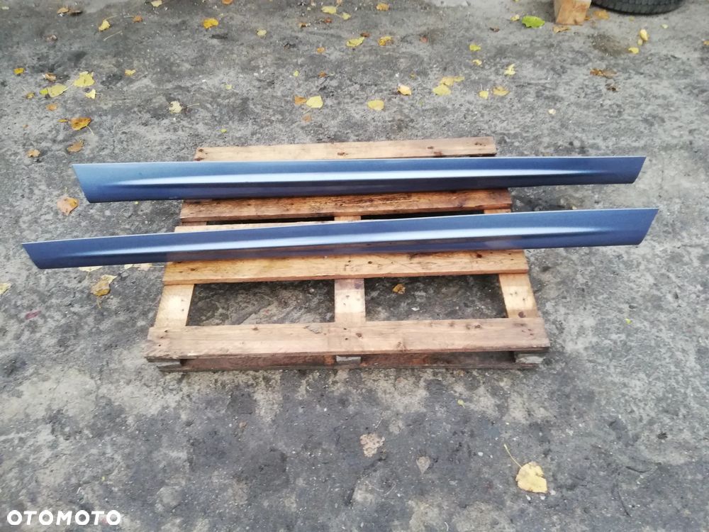 BMW E46 sedan przedlift listwa progowa lewa prawa StahlBlau - 1