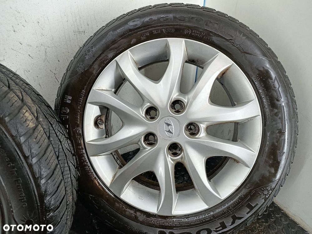 FELGI ALUMINIOWE KOMPLET 16 Z OPONAMI HYUNDAI I30 I CW 52910-2L250 - 9