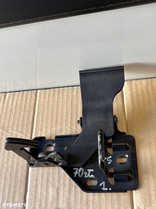 VW T5 TRANSPORTER MULTIVAN CARAVELLA 03- Zamek rygiel klamka zaczep maski - 2