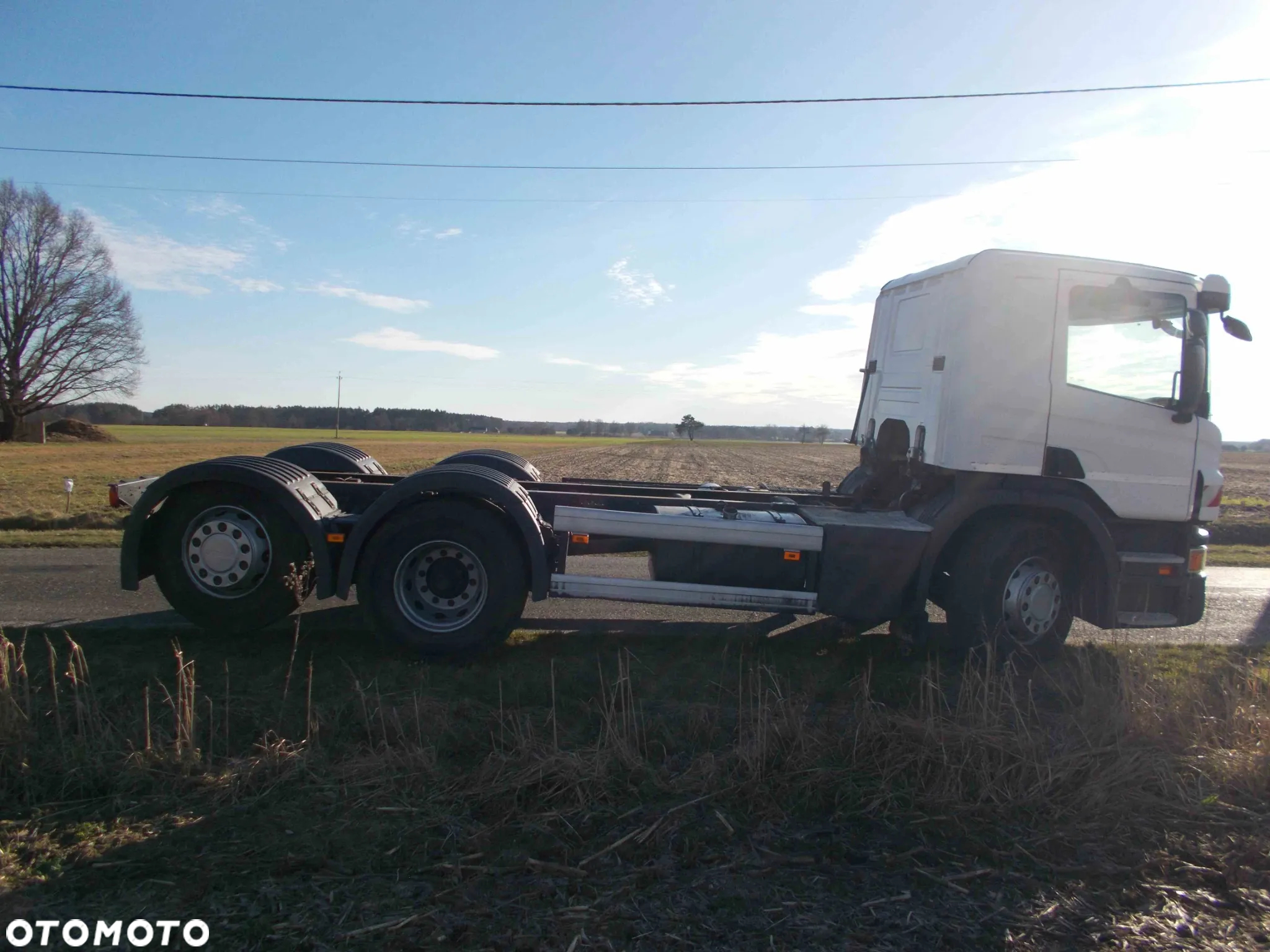 Scania P280 Rama Do Zabudowy 2014/2015 rok // Krótki Rozstaw Osi 375cm // 214 tyś km // Oś Skrętna 6x2 - 6