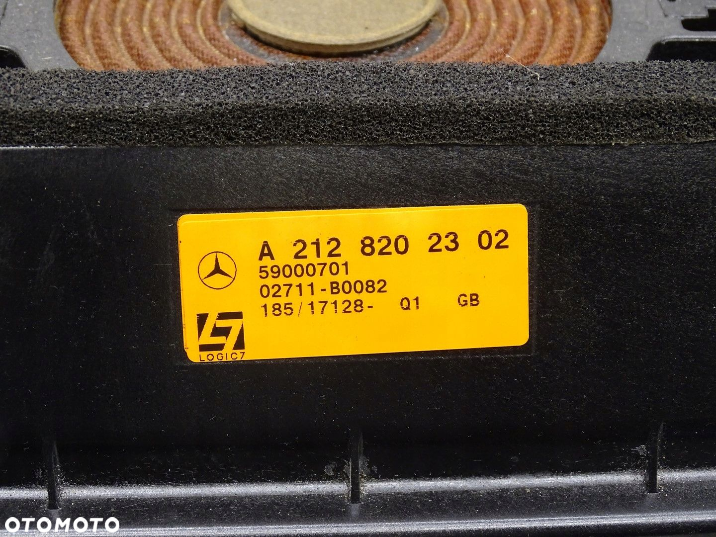 GŁOSNIK SUBWOOFER LOGIC7 MERCEDES CLS W218 W212 A2128202302 - 3