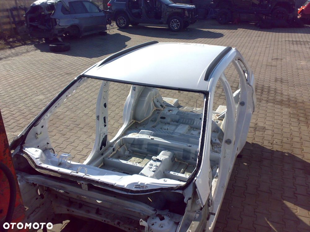 ford edge mk2 2015 2021 dach podsufitka relingi kpl. biała perła kolor ug - 1