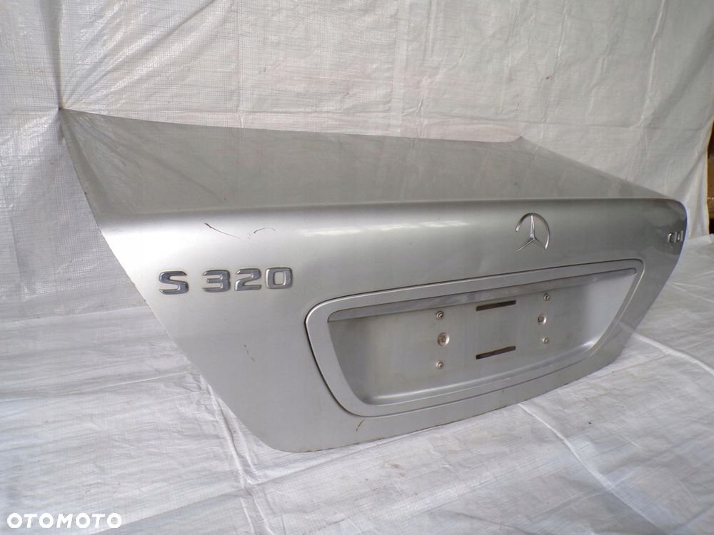 Mercedes S-klasa W220 KLAPA BAGAŻNIKA TYŁ TYLNA - 2