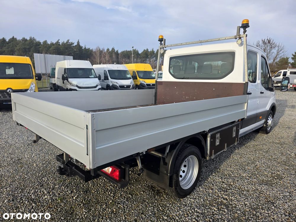 Ford TRANSIT 2,0 TDCI 170 KONNA DOKA BRYGADÓWKA 7 OSOBOWA 3,1M SKRZYNIA KLIMA WEBASTO LEDY BLIŻNIAKI DO 3,5T GWARANCJA - 5