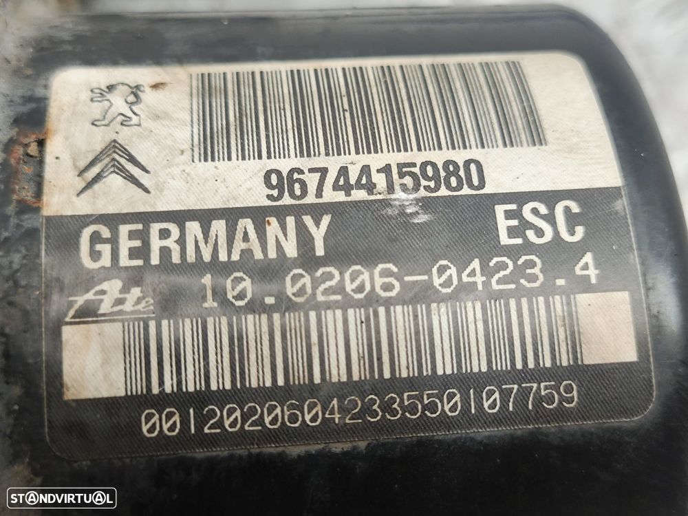 Modulo ABS Citroen DS3 DS 3 9674415980 - 7