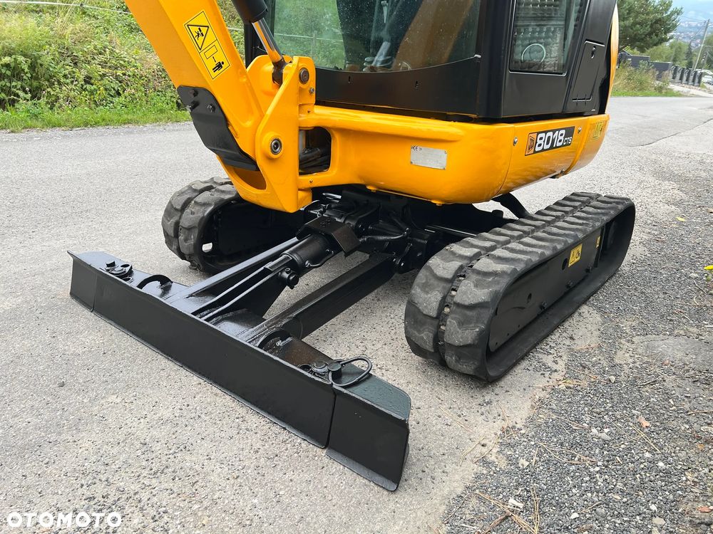 JCB 8018 CTS | Minikoparka JCB 8018 | 2 Tony | Rozsuwane Gąsienice | Stan IDEALNY | Mini Koparka | - 17