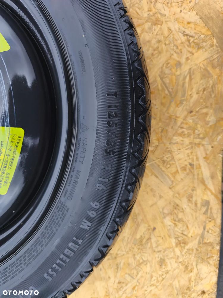 KOŁO DOJAZDOWE ZAPASOWE 5X108 PEUGEOT CITREON OPEL TOYOTA - 4