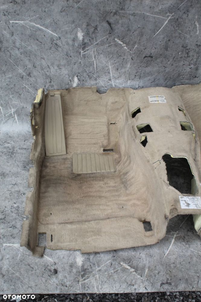 WYKŁADZINA PODŁOGI PODŁOGA DYWAN BMW E60 E61 BEŻOWA PRZÓD I TYŁ 9135279 - 2