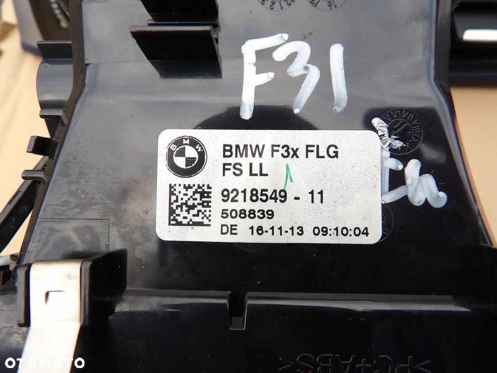 BMW - F31 - KOMPLET LISTW OZDOBNYCH - KRATKI NAWIEWU - EUROPA - 9218549  9218552 - 6