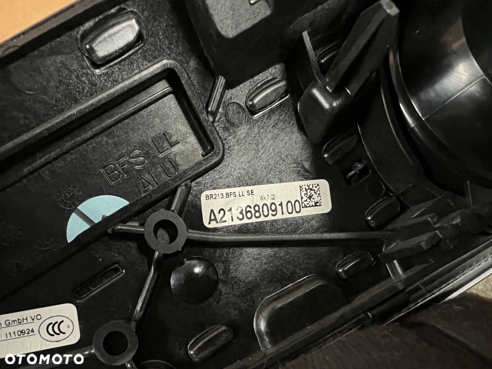 Kratka nawiewu środkowa dekor listwa Mercedes E-Klasa W213 A2136809100 - 12