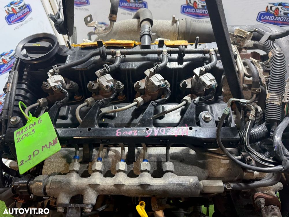 MOTOR COMPLET MAZDA 2.2 Diesel 185 hp / 136 kW 2009 - 2012 COD MOTOR : R2AA - 3