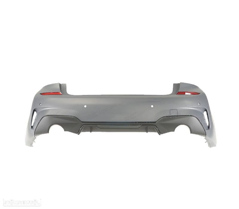 PÁRA-CHOQUES TRASEIRO BMW G20 19-22 LOOK M PDC - 2