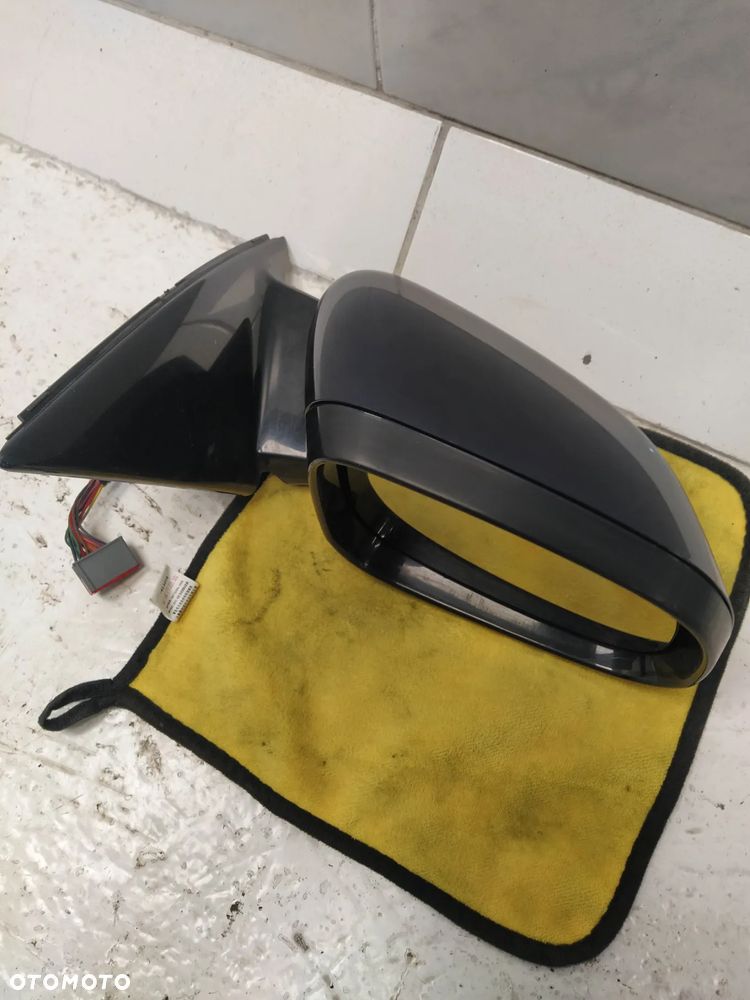 JAGUAR XJ X351 LUSTERKO PRAWE Z POŚWIETLENIEM 16 PIN KOMPLETNE - 6