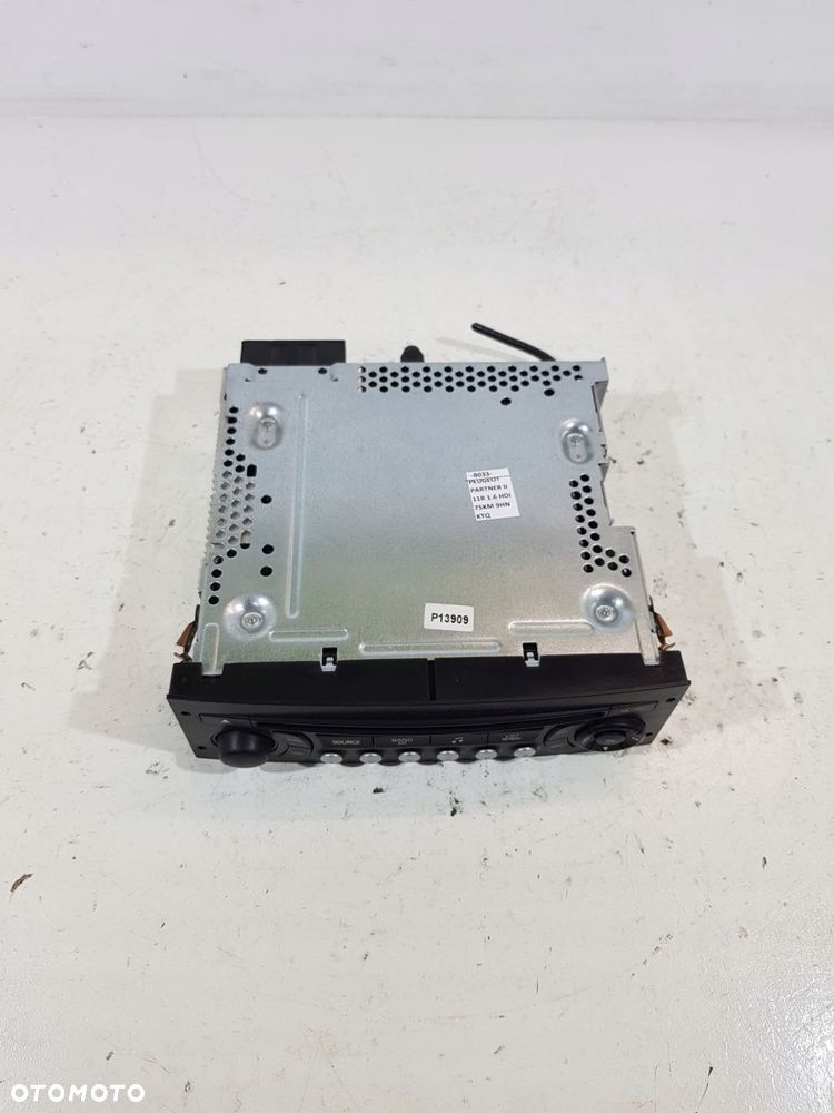 radio radioodtwarzacz 96766518xt peugeot partner ii 1.6hdi eu - 2