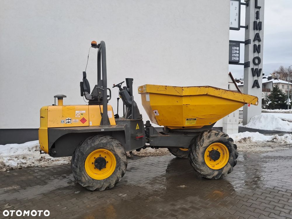 Ausa D 600 APG WOZIDŁO BUDOWLANE OBROTOWE 6 t ton ROK 2018 silnik Kubota mocne 110 KM oświetlenie drogowe opony 70% Terex Thwaites Mecalac Jcb kiper +obrót kierunkowskazy WYWROTKA DUMPER 4x4 - 2