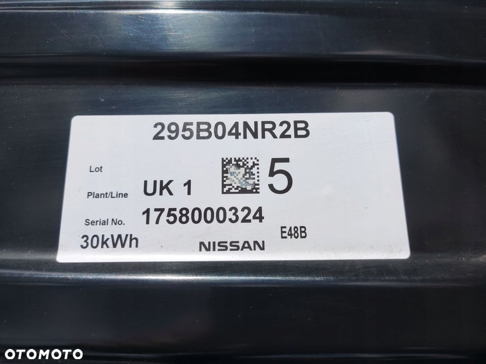 bateria trakcyjna akumulator magazyn energii nissan leaf i 295b04nr2b 30kwh - 5