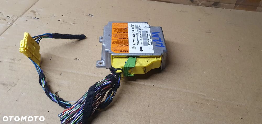 Moduł Sensor Airbag Poduszek Mercedes E Klasa W211 A2118203385 - 3