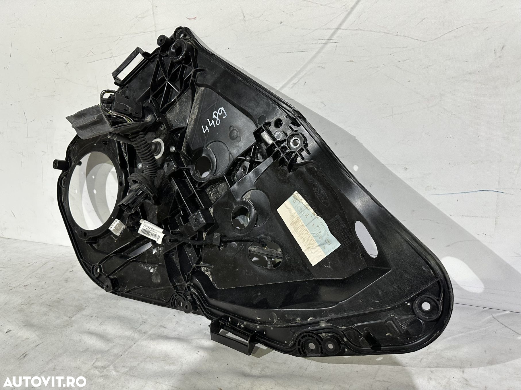 Panou usa dreapta spate cu macara normala si instalatie electrica, Ford Fiesta, 2009, 2010, 2011, 2012, 2013, 2014, 2015, 2016, 2017, cod origine OE 8A61A045H22AG. - 2
