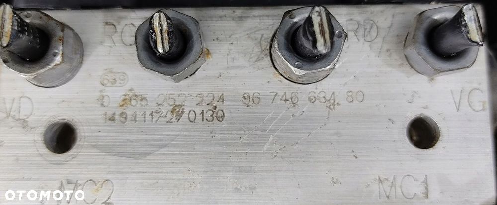 POMPA ABS BERLINGO III 0265252224 9674663480 08-18 - 5